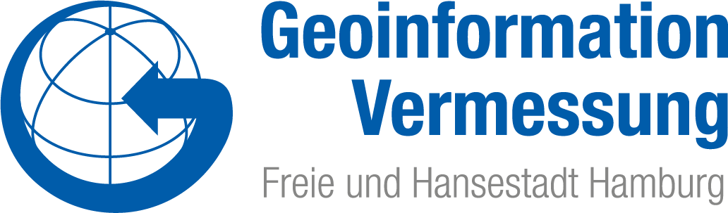 Logo Landesbetrieb Geoinformation und Vermessung Hamburg